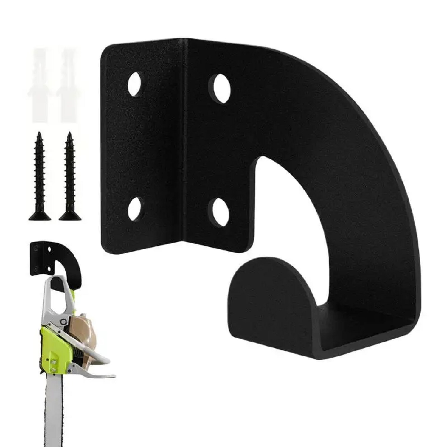 Tech Accessories Holder - حامل جداري معدني متين للمنشار الآلي،