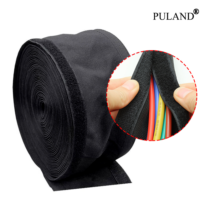 Cable Sleeve Neoprene - غلاف كابل أسود بقطر 16 مم
