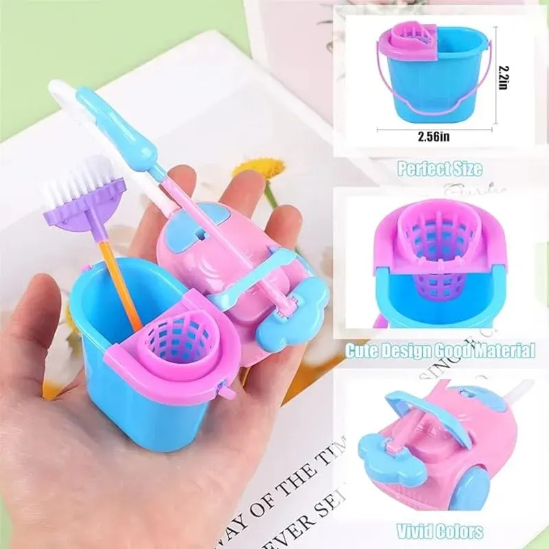 9 قطعة لوازم تنظيف بيت الدمية  - مراجعة Tech House Accessories وسعره