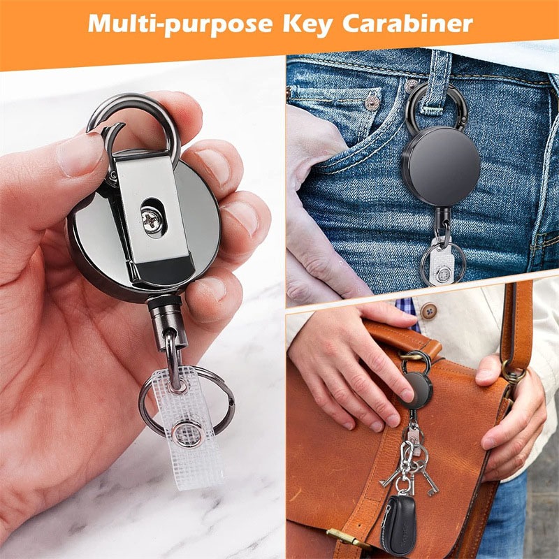 بطاقة معدنية مفتاح حلقة كليب ق - مراجعة Xray Tech Accessories وسعره