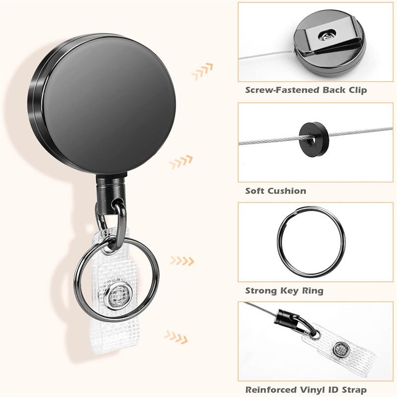 بطاقة معدنية مفتاح حلقة كليب ق - مراجعة Xray Tech Accessories وسعره