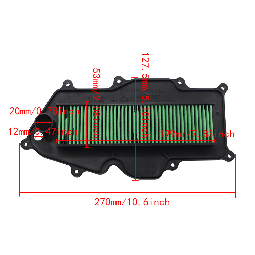 فلتر هواء للدراجات النارية لـ  - مراجعة Moto Tech Accessories & Workshop وسعره