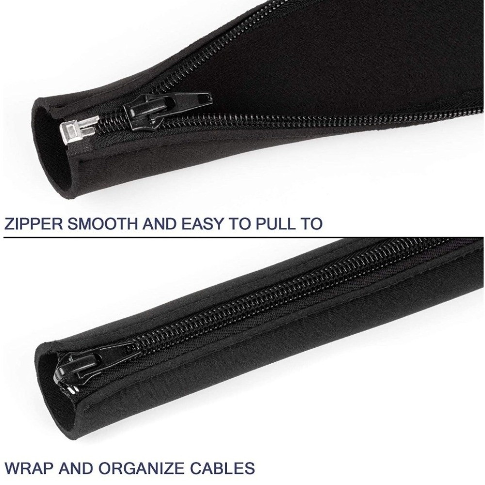 حقيبة تنظيم الكابلات 50 سم، غل - مراجعة Cable Sleeve Neoprene وسعره