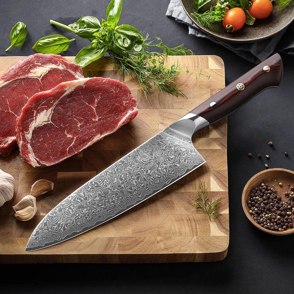 سكين الشيف من موس تودوزو 8 بوص - مراجعة High Tech Kitchen Accessories وسعره